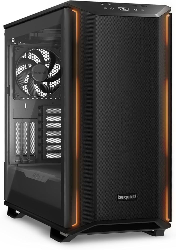 CARCASA be quiet!  DARK BASE 701 , Middle Tower, ATX, fara sursa, 3xfan, USB 3.2 gen 2, USB Type-C x 1, audio, mic, PSU shroud, 7+3 sloturi expansiune, iluminare ARGB, negru,  BGW58  (timbru verde 0.32lei)