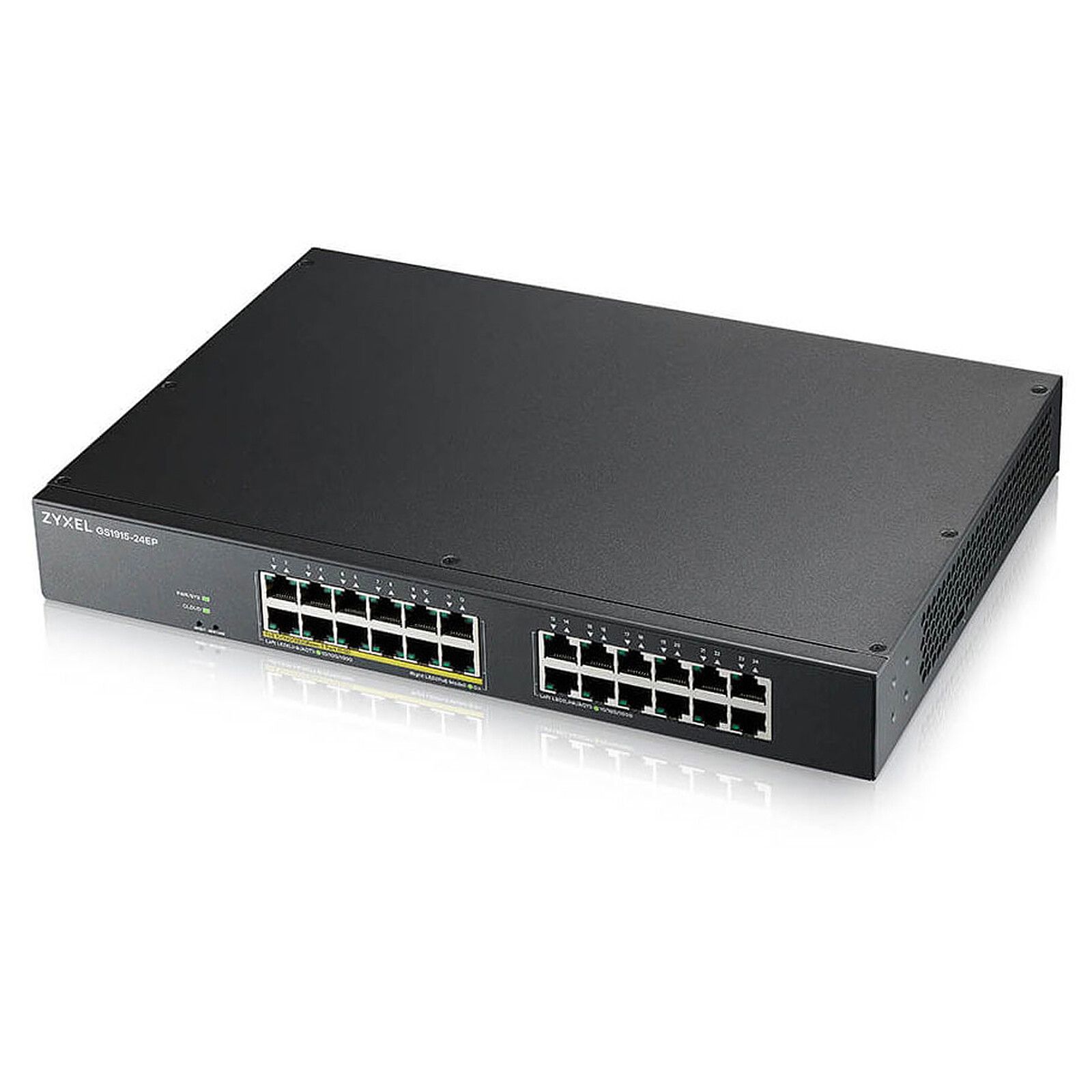 Switch Zyxel GS1915-24EP-EU0101F, 12 porturi 10 / 100 / 1000 MBs