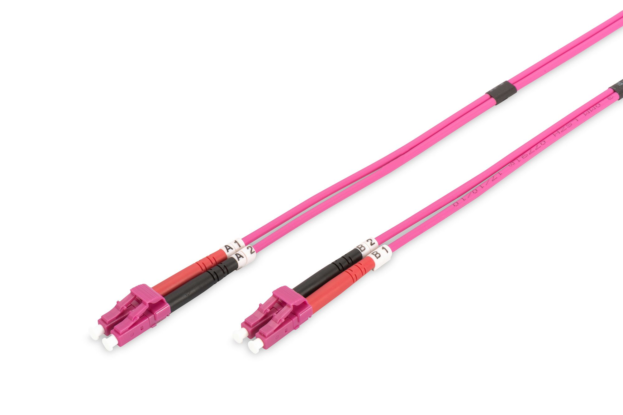 FO patch cord, duplex, LC to LC MM OM4 50/125 µ, 5 m