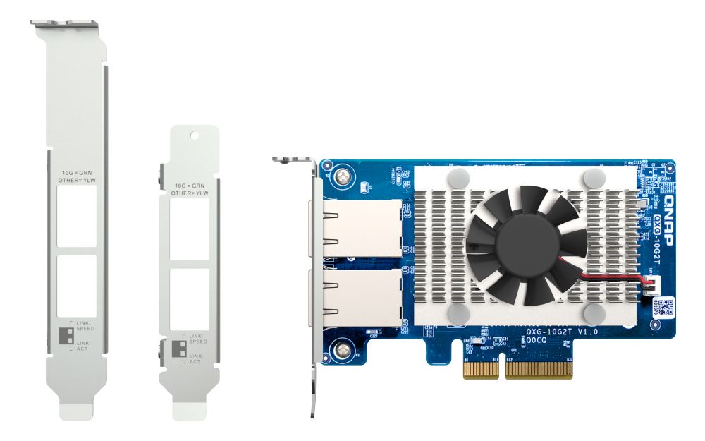 2PORT BASET 10GBE NW EXP CARD/LOWPROFILE FORMFACTOR PCIEGEN3X4