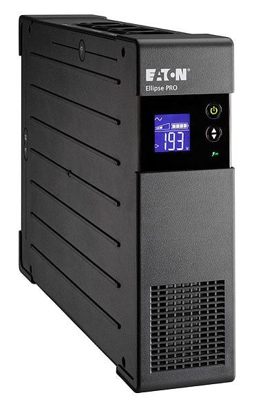 UPS Eaton ELP1600FR, 1600 VA, 800 W, cu management, line-interactive, 8x Schuko, 1x C14, 1x USB, 12V/9Ah Sealed Lead-acid, Negru