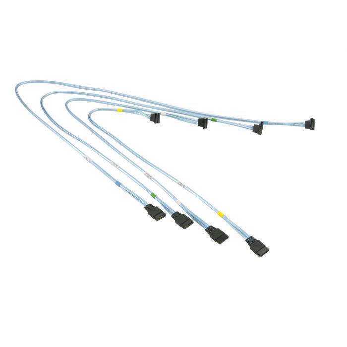 Supermicro SATA Set of 70/59/48/38cm Round Cables cabluri SATA