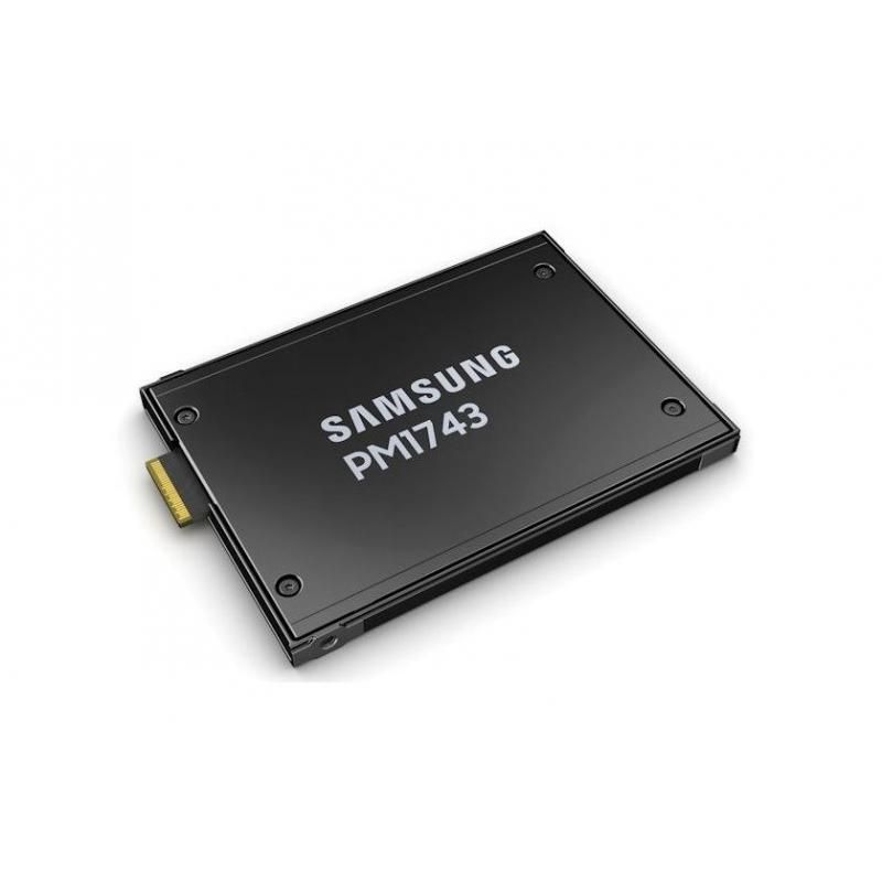 SSD server Samsung PM1743 3.84 TB, 2.5 inch, PCIe 5.0 U.3, V-NAND TLC, 1.0 DWPD