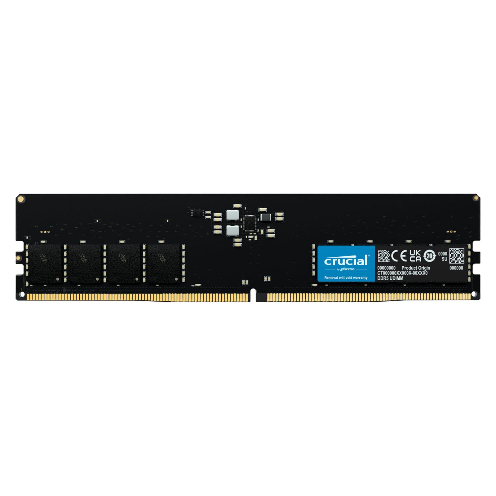 Memorie Crucial 16 GB DDR5 5600 MHz CL46, XMP 3.0 / EXPO, Negru