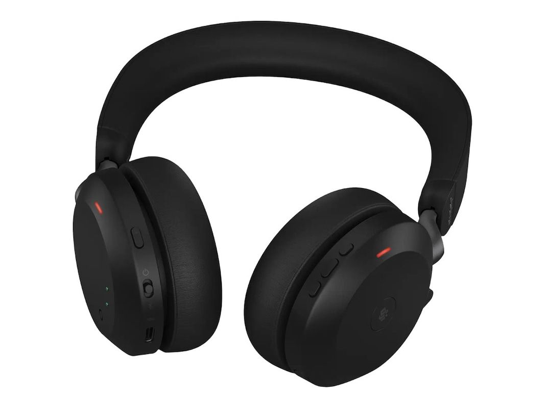 JABRA Evolve2 75 Link380c MS Stereo Stand Black