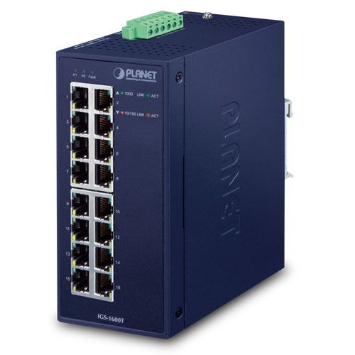 Switch Planet IGS-1600T, 16 porturi 10/100/1000 Mbps
