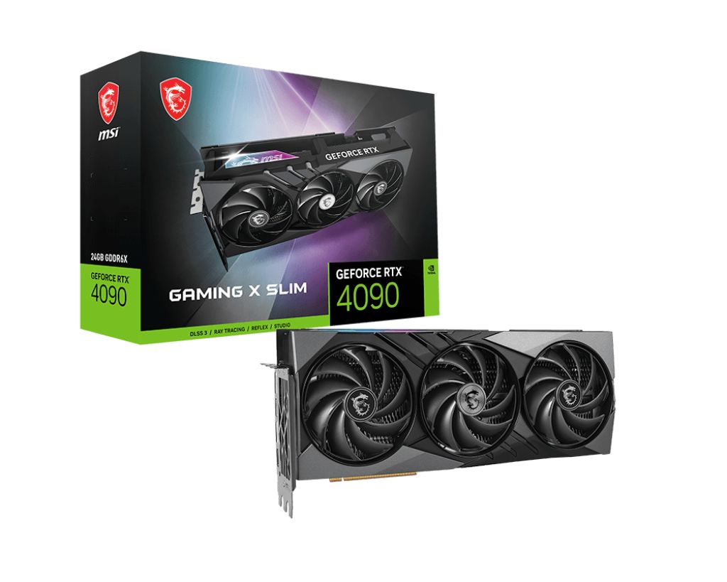 Placa video MSI GeForce RTX 4090 GAMING X SLIM 24 GB GDDR6X 384 bit