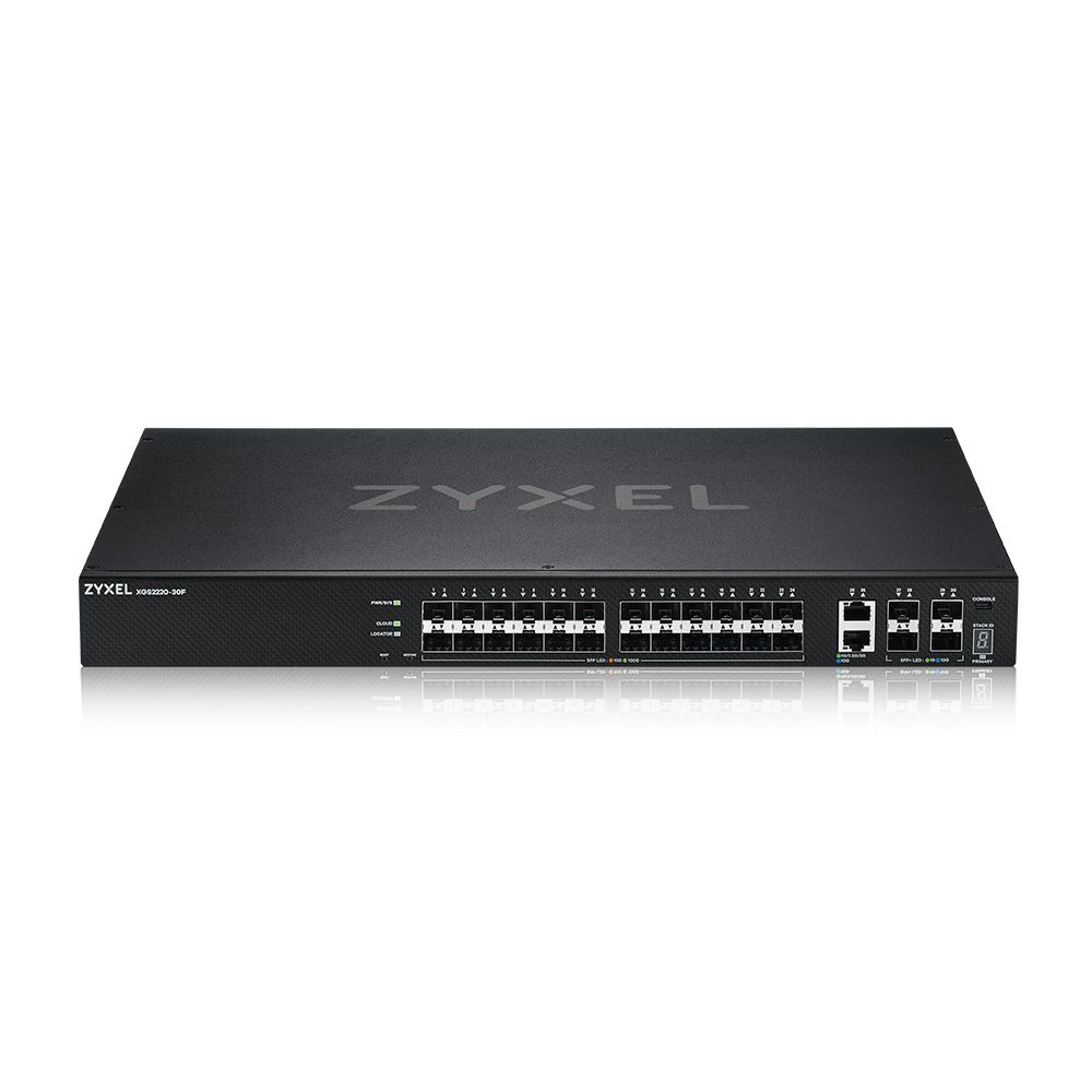 Switch Zyxel XGS2220-30F-EU0101F, 24 porturi 10 / 100 / 1000 MBs