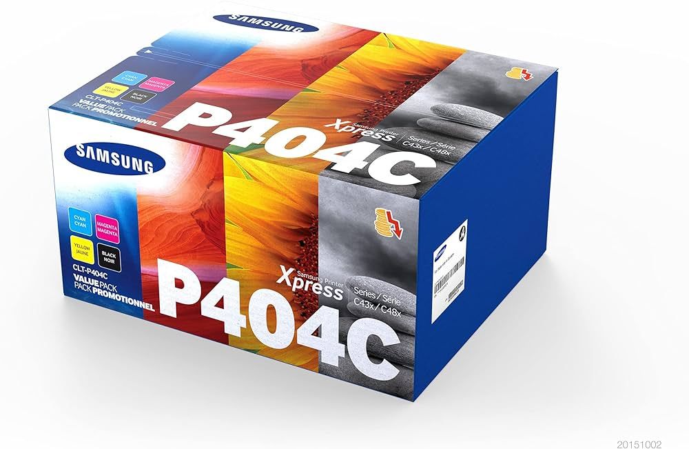 Cartus toner Samsung SU365A ,Black/tri-color ,1 x 1500 pagini + 3 x 1000 pagini ,Original (CLT-P404C)