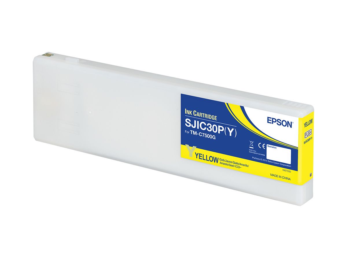 Cartus cerneala Epson C33S020642 ,Galben ,294.3 ml ,Original (SJIC30P(Y))