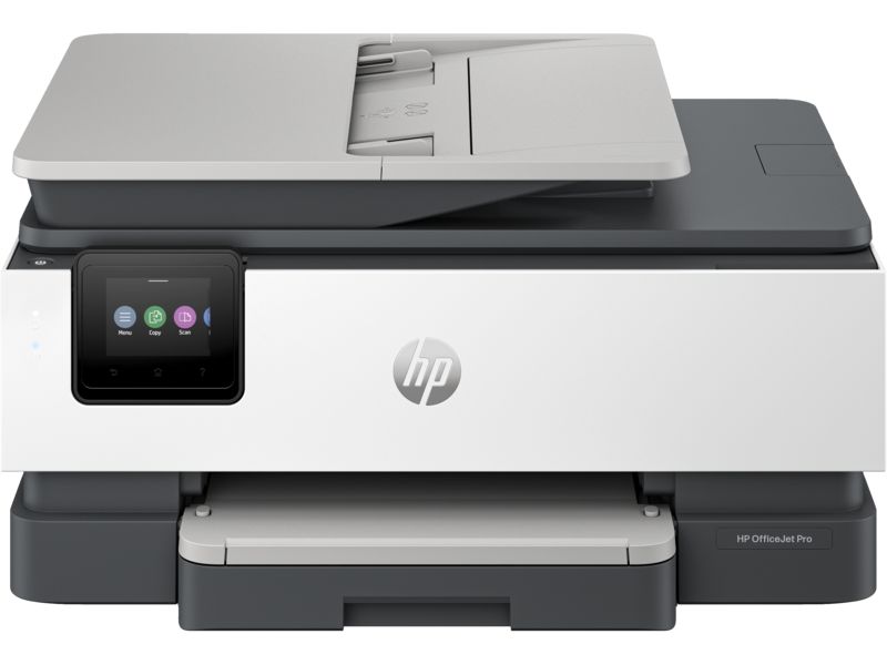 Imprimanta multifunctionala inkjet color HP 8122e, A4, duplex, ADF, USB 2.0, Wi-Fi, 20 ppm negru, 10 ppm color