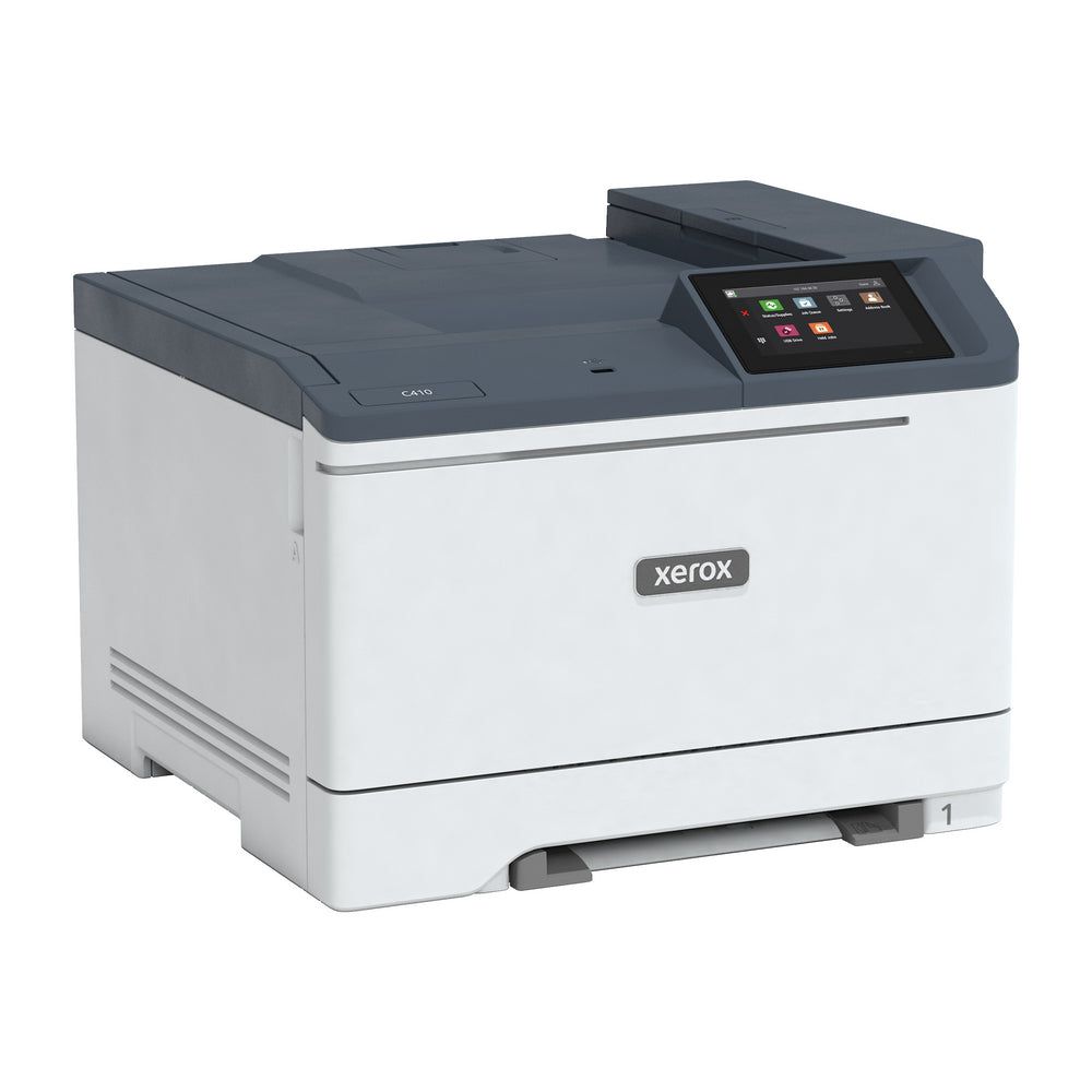 Imprimanta laser color Xerox C410V_DN, A4, duplex, ADF, USB 2.0, Wi-Fi, Bluetooth, 40 ppm negru, 40 ppm color