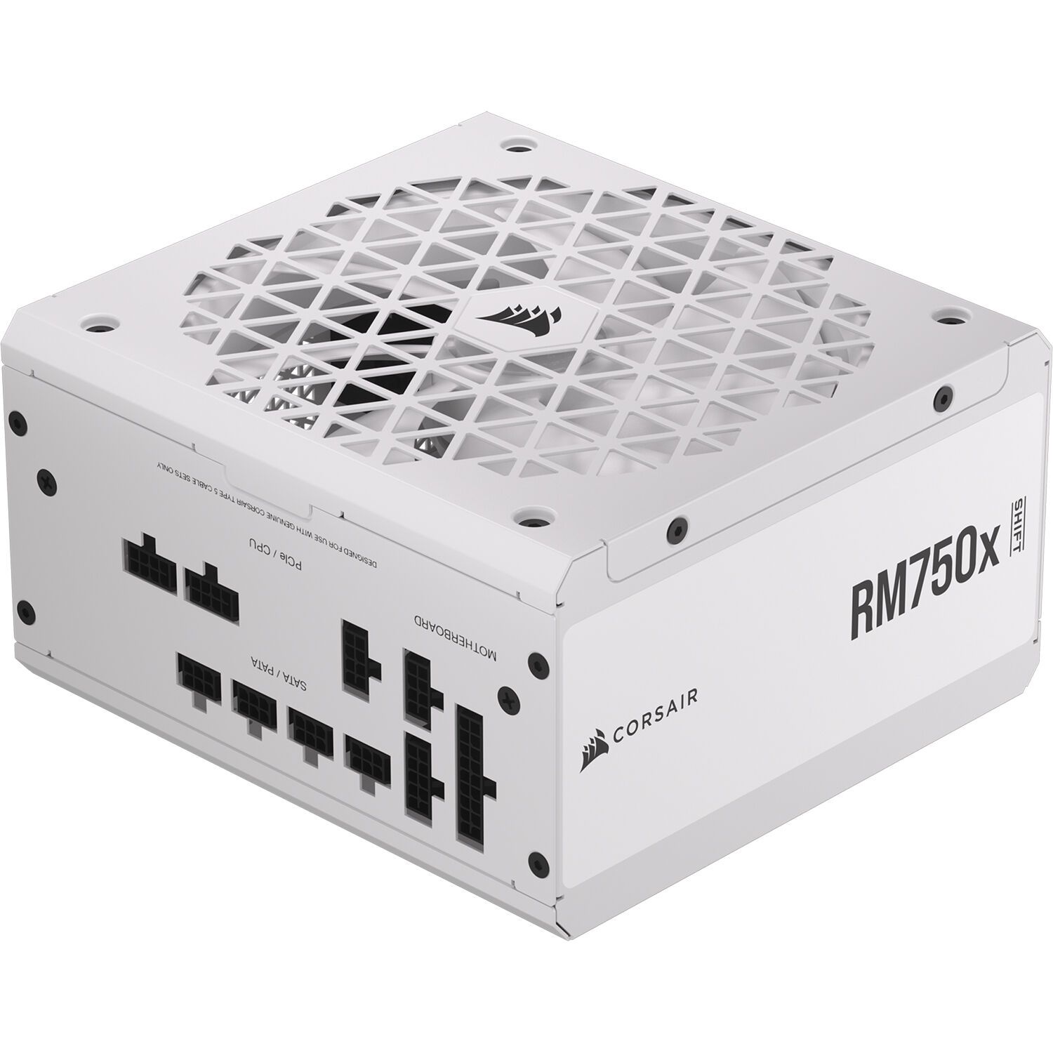 RM750x Shift White, 750 W, 80 PLUS GOLD, Full Modulara, Alb