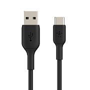 USB-C/USB-A CABLE/PVC 2M BLACK