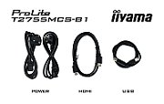 IIYAMA 68.6cm (27 ) T2755MSC-B1 16:9 M-Touch HDMI+DP retail