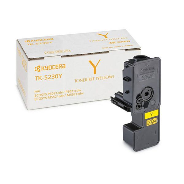Cartus toner Kyocera ,Galben ,2200 pagini ,Original (TK-5230y)