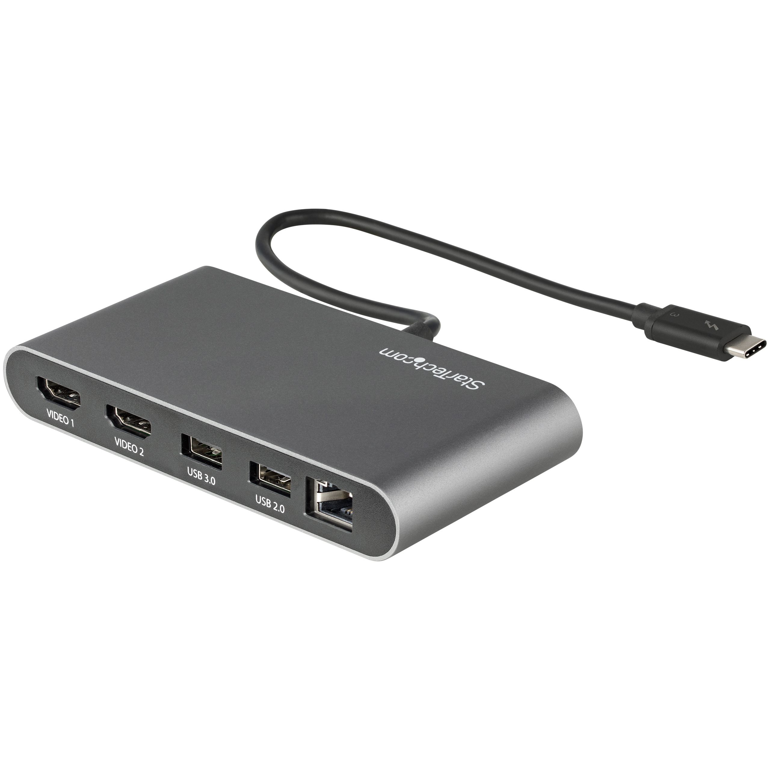 THUNDERBOLT 3 MINI DOCK/DUAL HDMI 4K