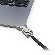 LEDGE MACBOOK AIR2022 M2 T-SLOT/LOCK ADAPT KEYED CBL LOCK SILVER