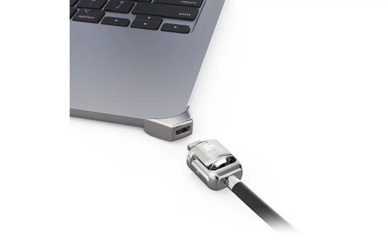 MACBOOK AIR 2022 M2 T-SLOT/LEDGE LOCK ADAPTER SILVER