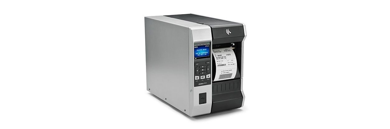 TT Printer ZT610 4 , 203 dpi, Euro and UK cord, Serial, USB, Gigabit Ethernet, Bluetooth 4.0, USB Host, Tear, Color, ZPL