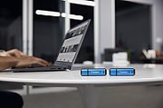 Kingston USB flash drive IronKey Vault Privacy 50C - USB 3.2 Gen 1 - 256 GB - black/blue