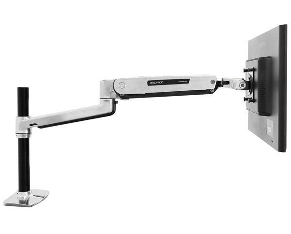 LX SIT-STAND DESKMOUNT POLISHED/42IN 3.2-11.3KG LIFT50 MIS-D/E/F