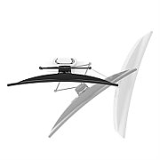 TRACE SINGLE MONITOR PANEL/CLAMP BRIGHT WHITE