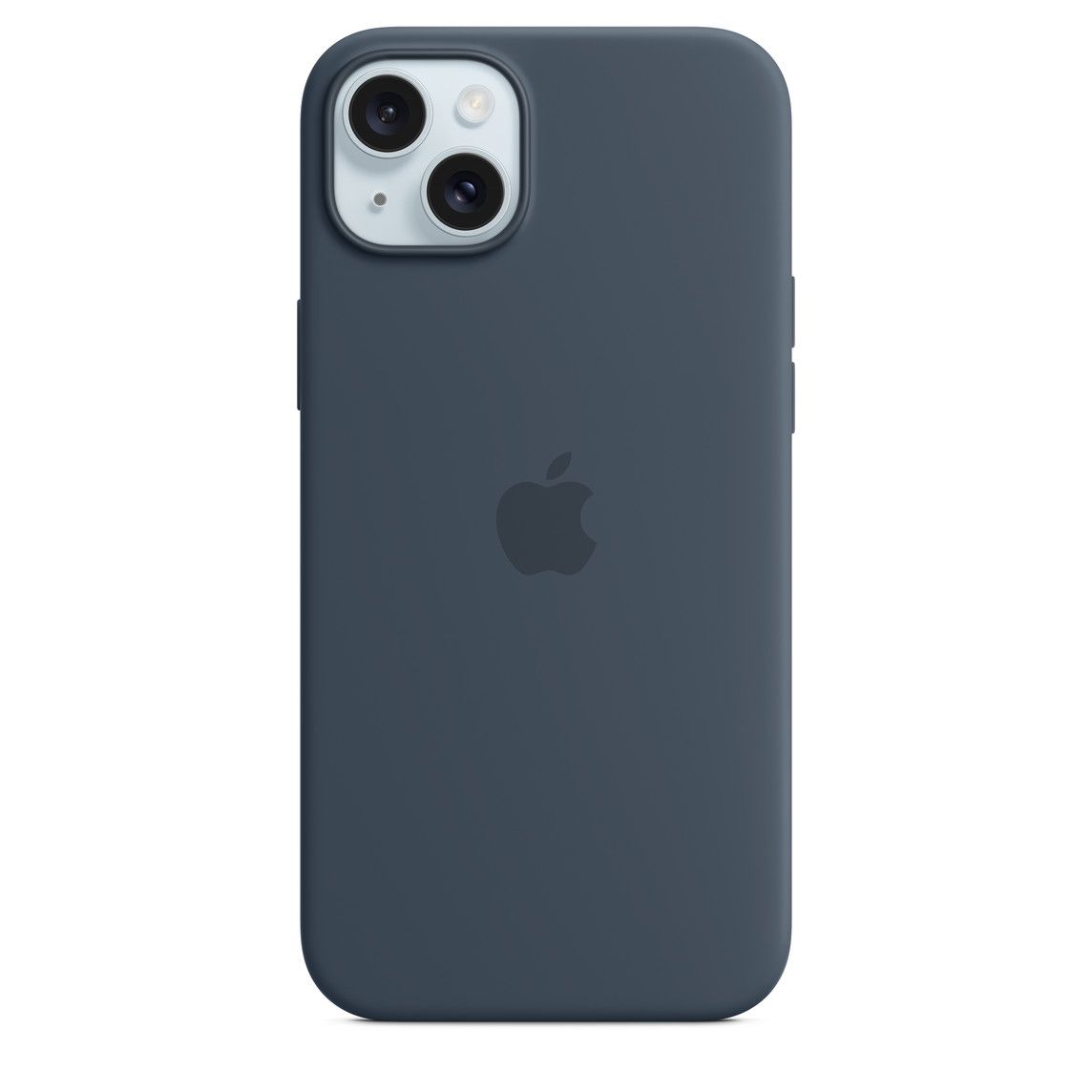 Silicone case Apple with MagSafe Storm Blue