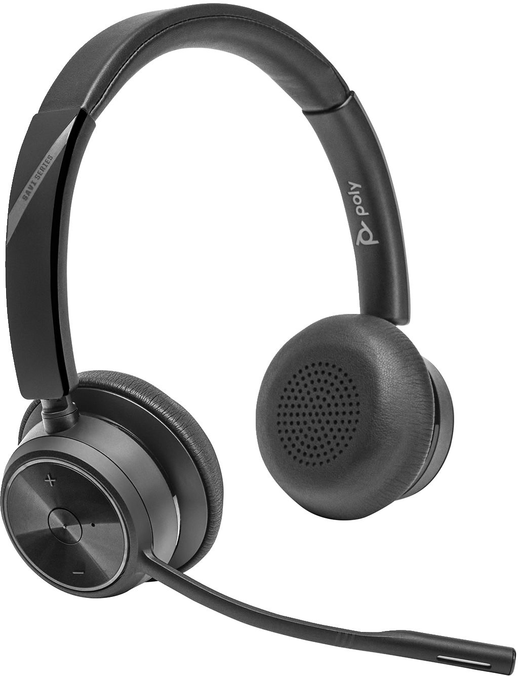 Poly Savi 7420 Office Stereo DECT 1880-1900 MHz Headset EMEA - INTL English Loc  Euro plug