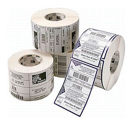 LABEL, POLYETHYLENE, 148X210MM THERMAL TRANSFER, POLYE 3100T GLOSS, PERMANENT ADHESIVE, 76MM CORE