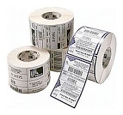 LABEL, POLYETHYLENE, 148X210MM THERMAL TRANSFER, POLYE 3100T GLOSS, PERMANENT ADHESIVE, 76MM CORE