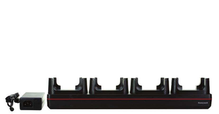 CT40 booted charger 4 bay charger.Kit 4 bay charger, power suppl, power cord sep