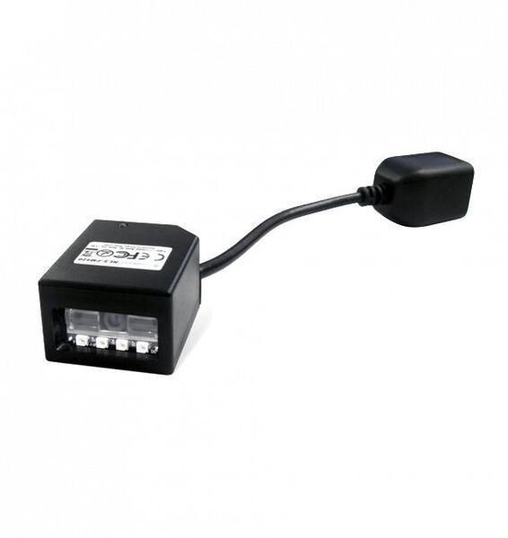 1D CCD fixed mounted reader with 2 mtr USB extension cable.