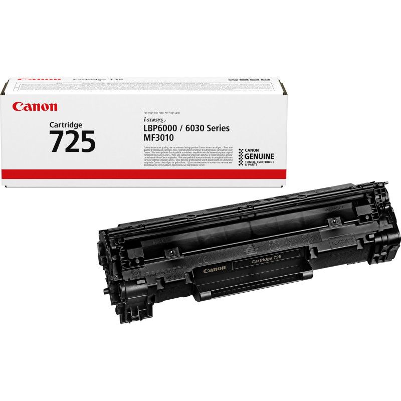 Cartus toner Canon 3484B002 ,Negru ,1600 pagini ,Original (CRG725)