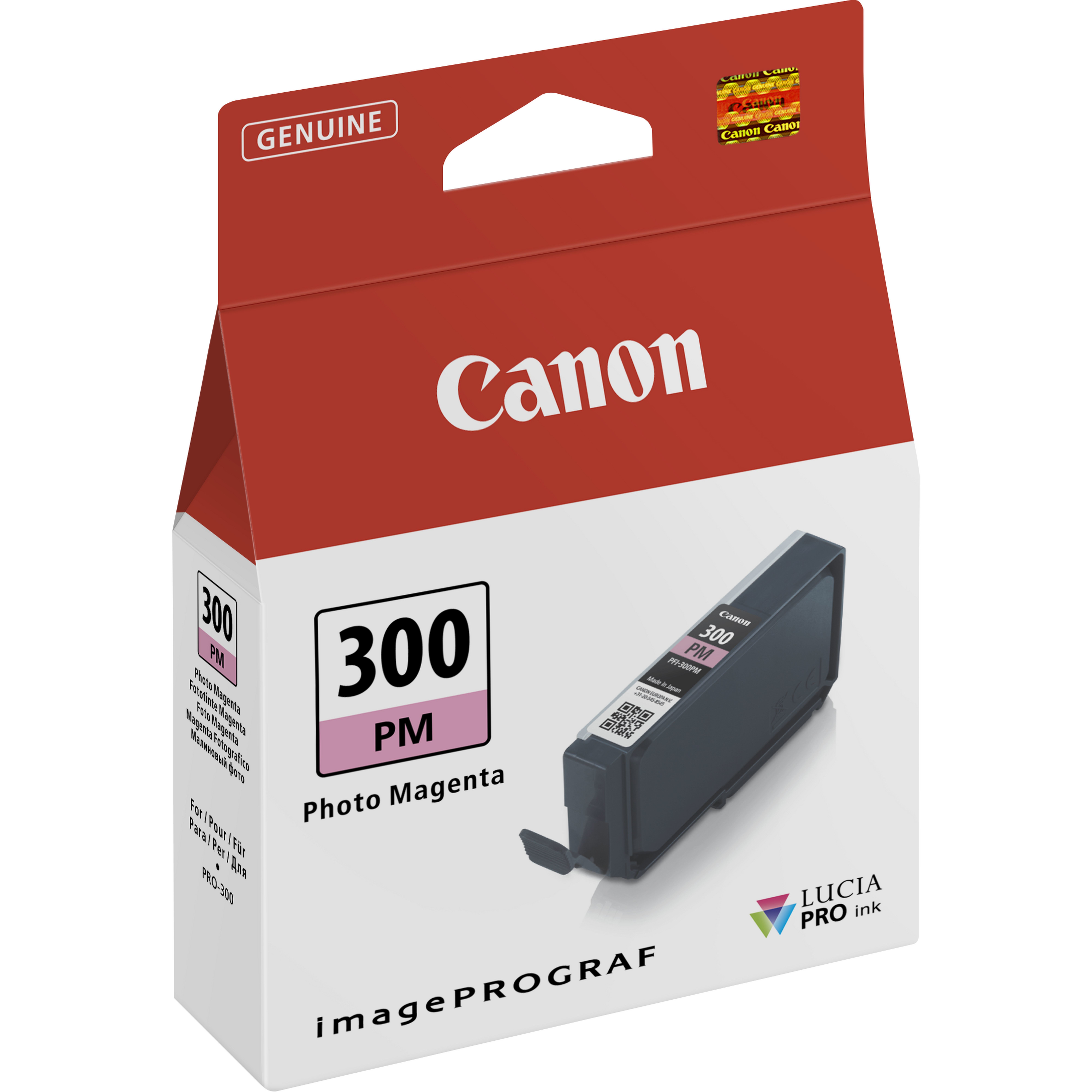 Cartus cerneala Canon 4198C001 ,Magenta ,530  pagini ,Original (PFI-300PM)