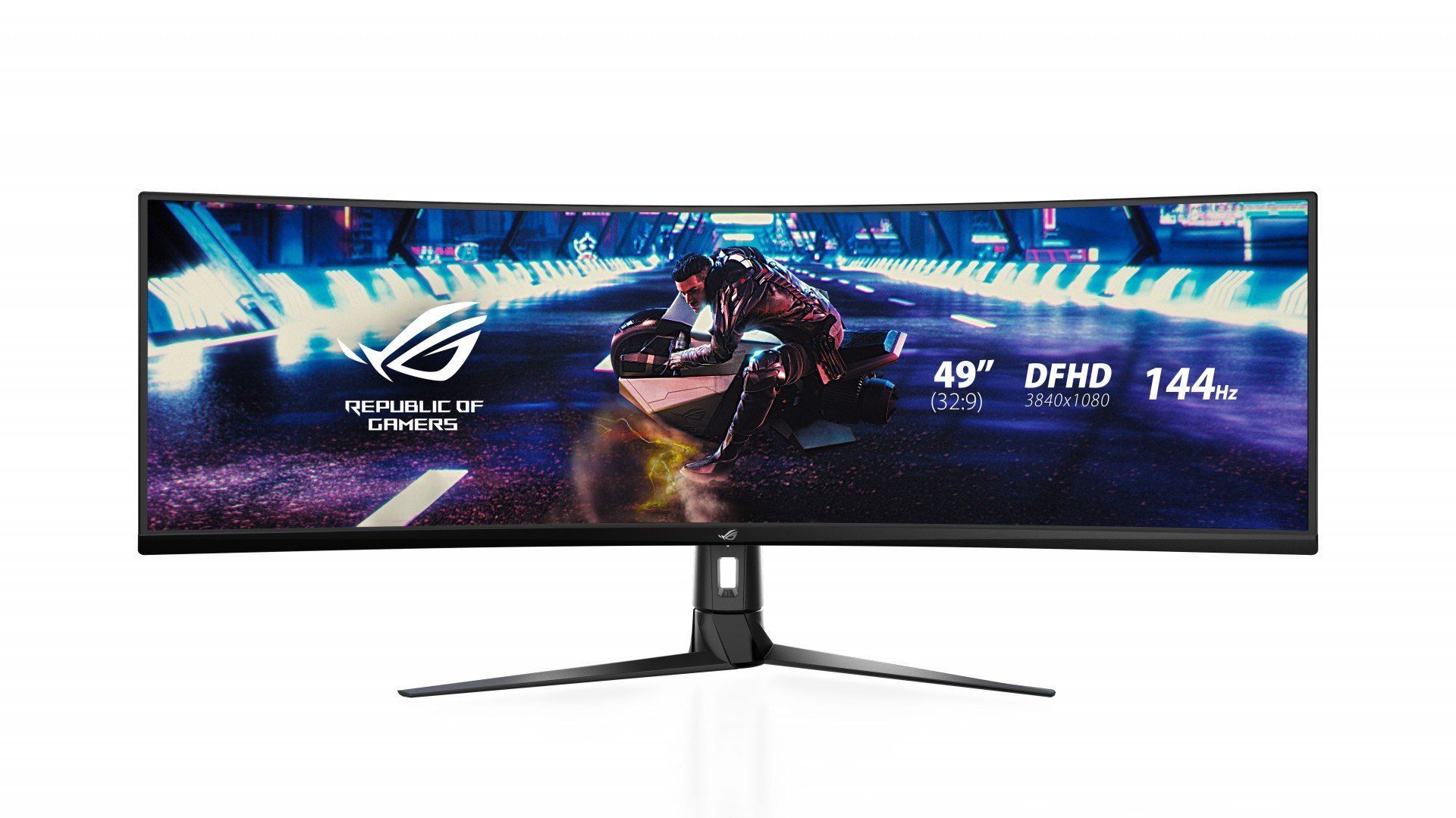 ASUS ROG Strix XG49VQ 124,5 cm (49 ) 3840 x 1080 Pixel UltraWide Full HD LED Negru