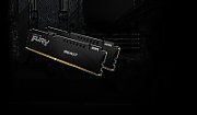Memorie Kingston FURY Beast 16 GB DDR5 5600 MHz CL36, kit 2 x 8 GB, XMP 3.0 / EXPO, Negru, RGB