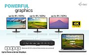 USB-C TRIPLE DISPLAY DOCKING/STATION GEN 2 PD 100W