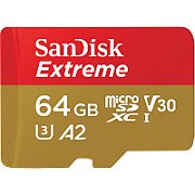 EXTREME MICROSDXC 64GB SD/ADAPTER ACTION CAMS AND DRONES 1