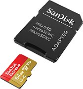 EXTREME MICROSDXC 64GB SD/ADAPTER ACTION CAMS AND DRONES 1