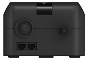 UPS PowerWalker VFD 600 APFC FR, 600 VA, 300 W, fara management, off-line, 6x Schuko, 1x RJ45, 12.0V/5.0Ah Brick, Negru