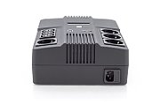 UPS Digitus DN-170110, 600 VA, 360 W, line-interactive, 4x Schuko, 3x C13, 1x RJ45, 1x USB, 12V 7Ah LED, Brick, Negru