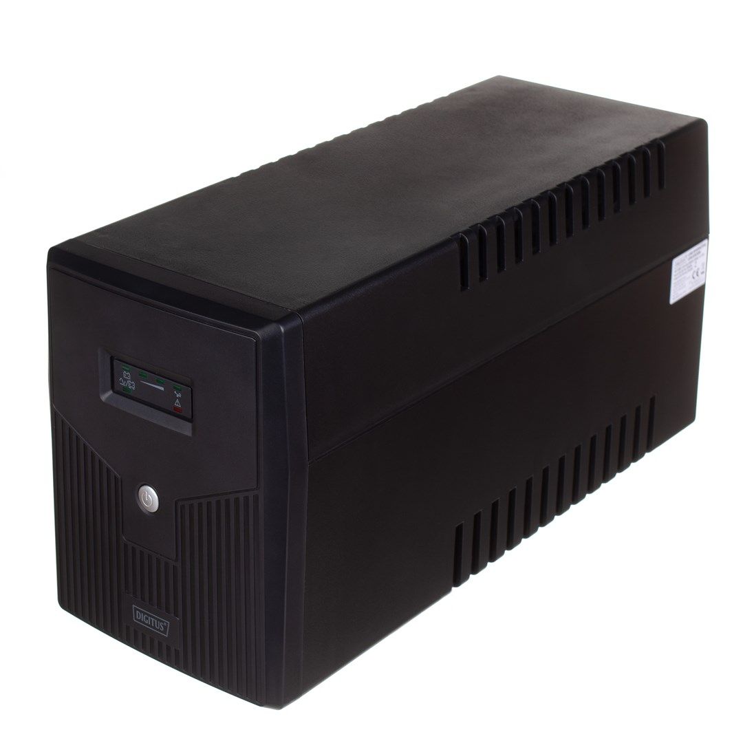 DIGITUS DN-170066 DIGITUS UPS Line-Ineractive LED 1500VA/900W 2x12V/9Ah AVR 4xSCH. USB RS232 RJ45