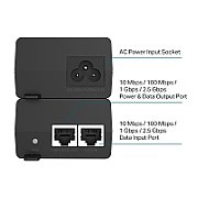 2.5G POE+ INJECTOR ADAPTER/SUPPLIES UP TO 30 W
