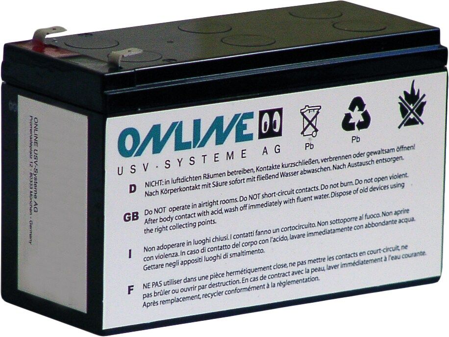 ONLINE USV-Ersatzbatterie für Zinto 1500 (2017)+++