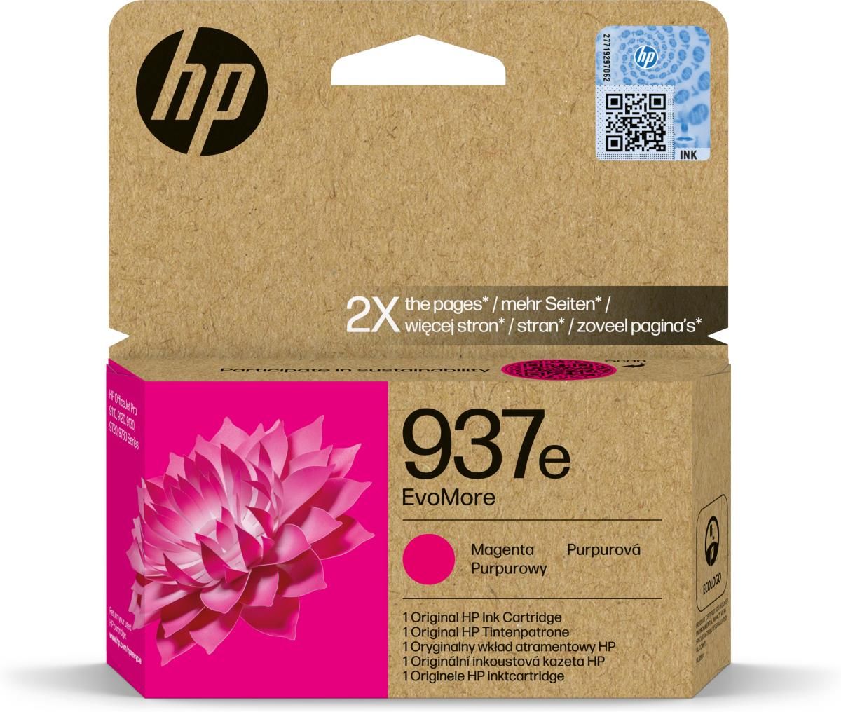 HP 937e     Magenta             Tintenpatrone EvoMore