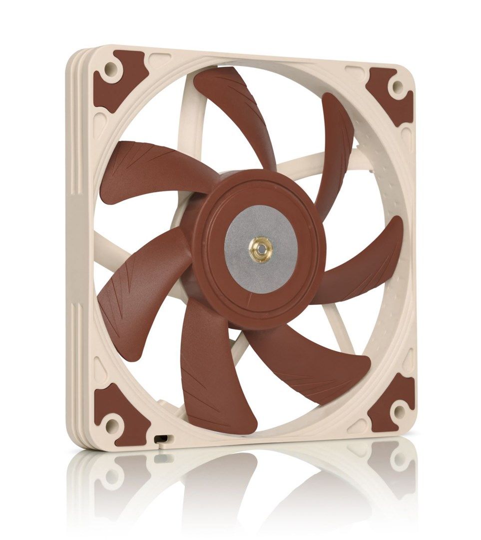 Ventilator Noctua NF-A12X15 PWM ,120 x 120 x 15 mm ,1850 RPM ,Maro + bej