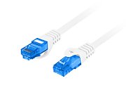 PATCHCORD CAT.6A S/FTP LSZH CCA 2M WHITE FLUKE PASSED LANBERG