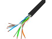 LANBERG LAN UTP CABLE 100MB/S 305M WIRE CCA BLACK