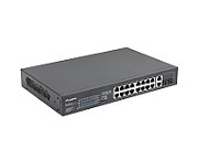 Switch Lanberg RSFE-16P-2C-250, 16 porturi 10/100 Mbps